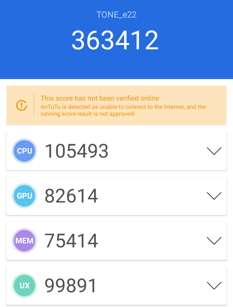 ★TONEe22のaututuベンチマークによるスコア実測結果は総合363412点