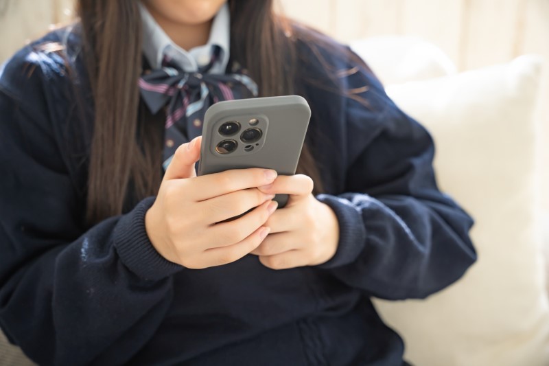 学生のスマホ依存症