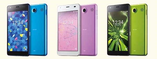 auのジュニア向けスマートフォン「ミライエf」の見た目&カラーバリエーション_3