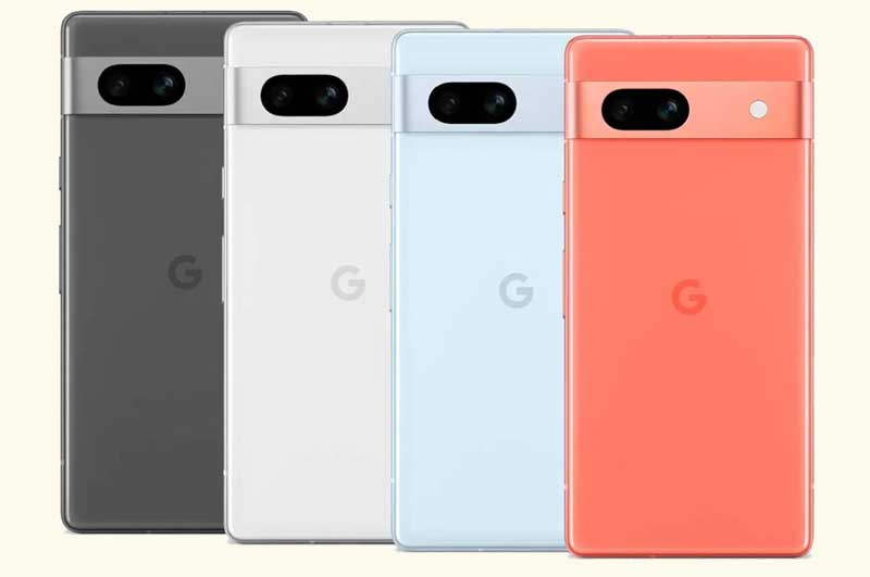 GooglePixel-7aの外観&カラーバリエーション